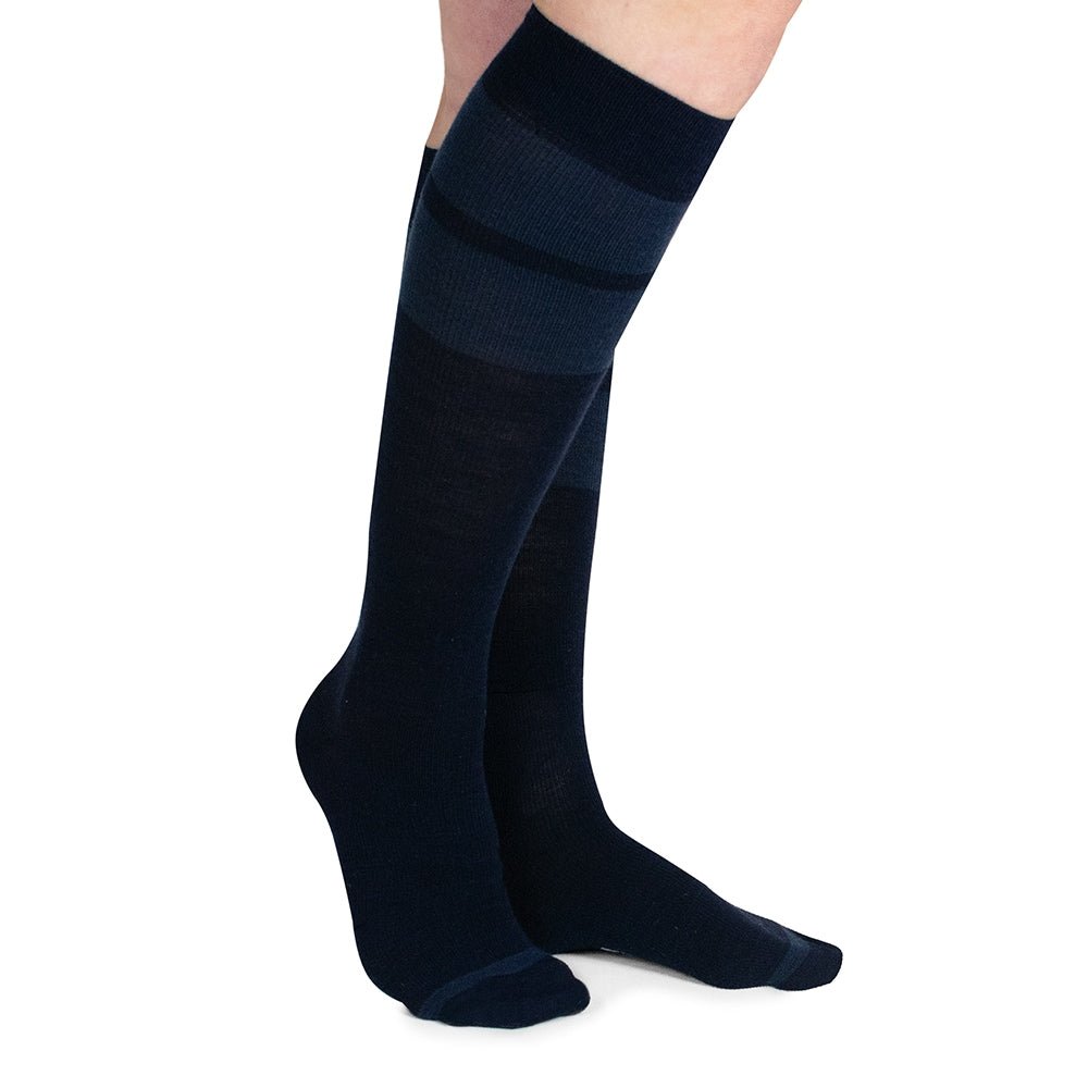 Produktbild 6 - Minfot Stödstrumpor Merinoull Midnight 3-pack