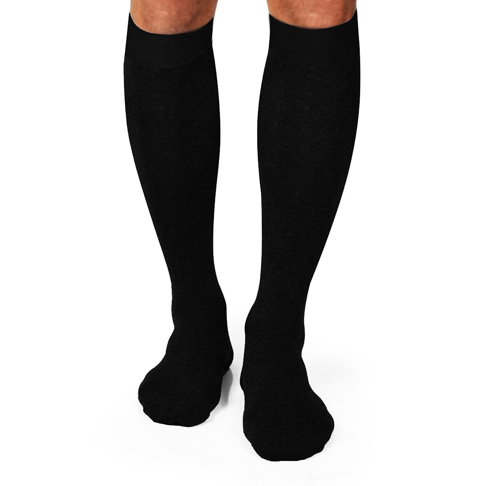 Minfot Stödstrumpor Bambu Svart 1-pack