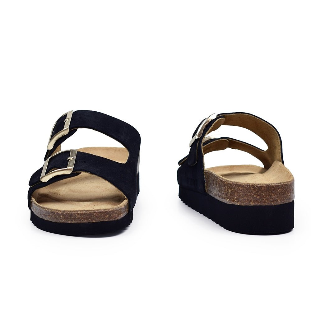 Produktbild 8 - Minfot Sandaler Mjuk Bio Moa Mocka Svart