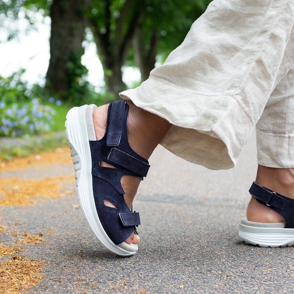 Minfot Sunny Sandaler Dam Navy