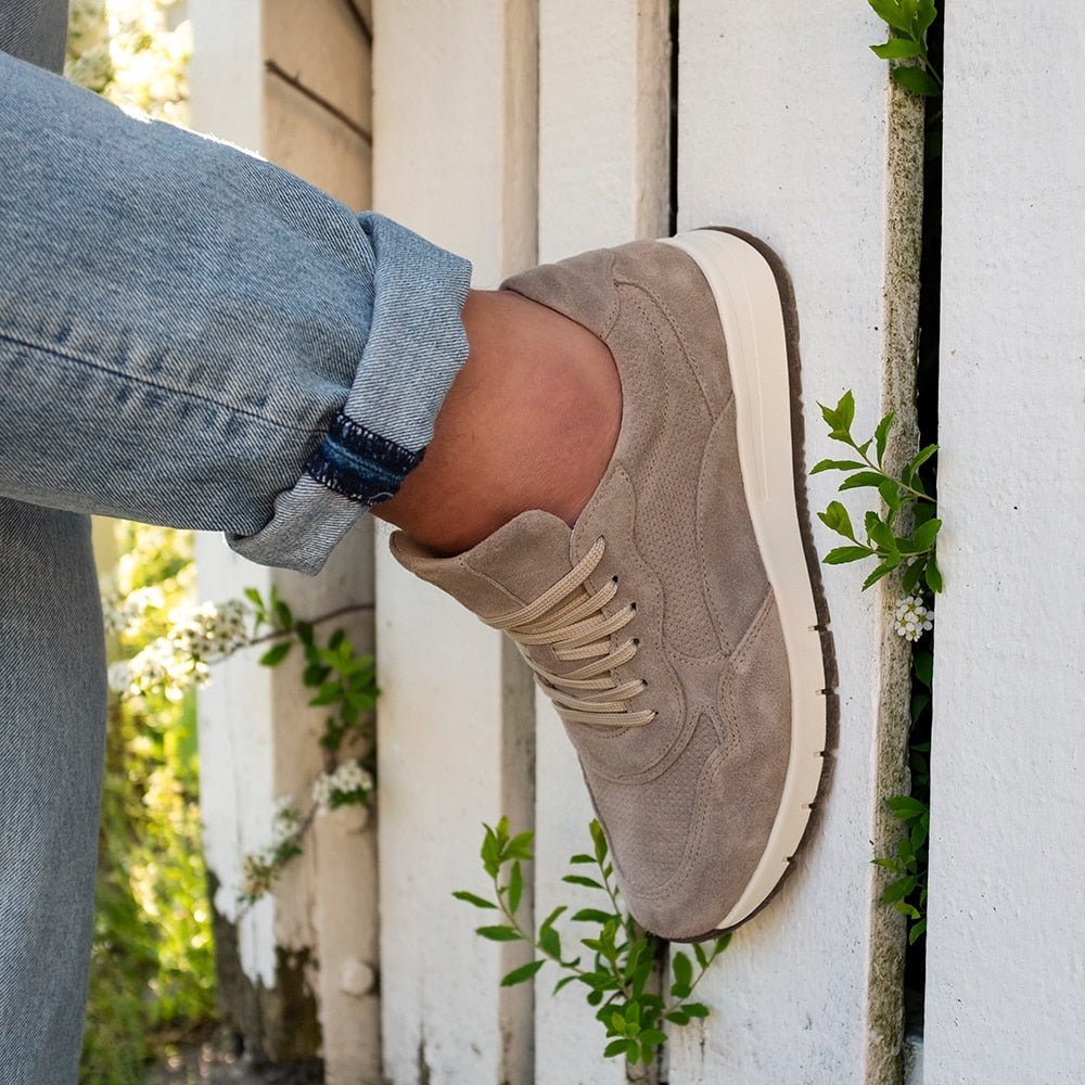 Minfot Street Sneaker Stone Herr