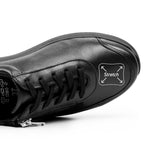 Minfot Way Sneaker Bred Stretch Zip Svart