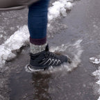 Minfot Stride Mid Skor Unisex Vattentät TEX Svart