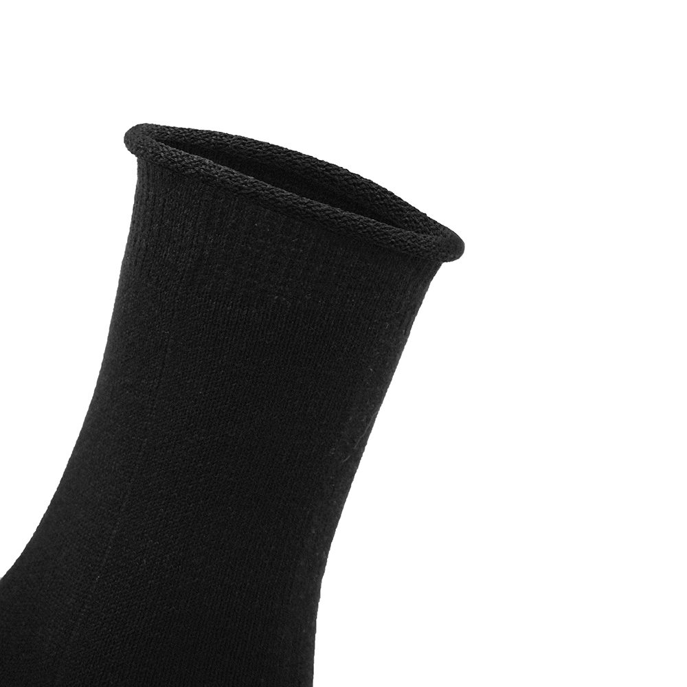 Produktbild 6 - Minfot Sömlösa Strumpor Bomull Svart 1-pack