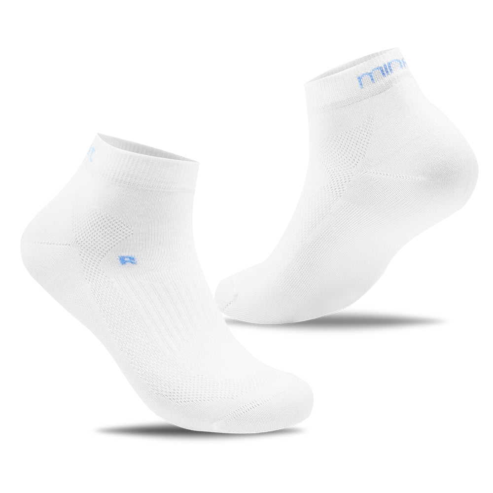 Minfot Löparstrumpor Tunna Lyocell 5-pack Vit