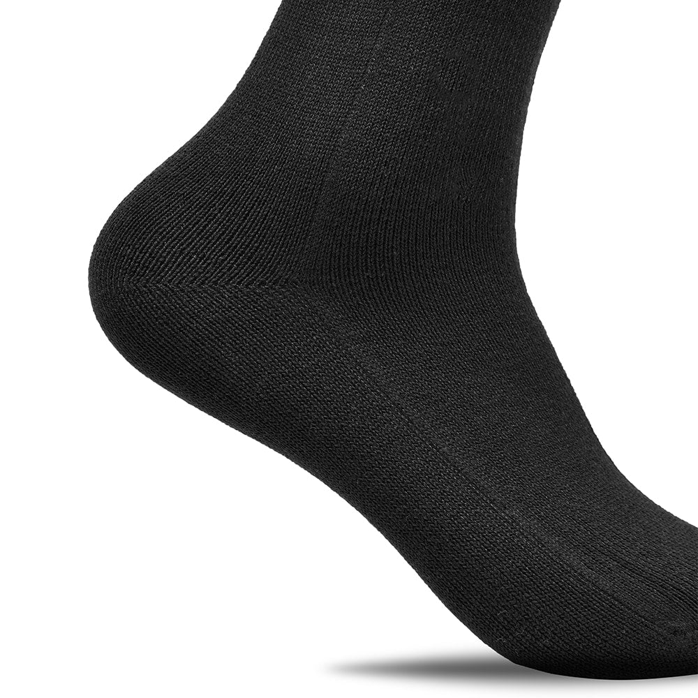 Produktbild 3 - Minfot Sömlösa Strumpor Bomull Svart 1-pack