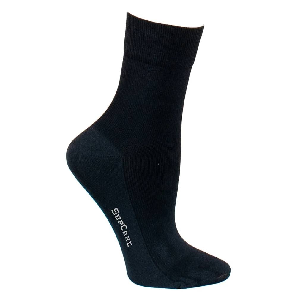 SupCare Ankelstödstrumpor Bambu Svart