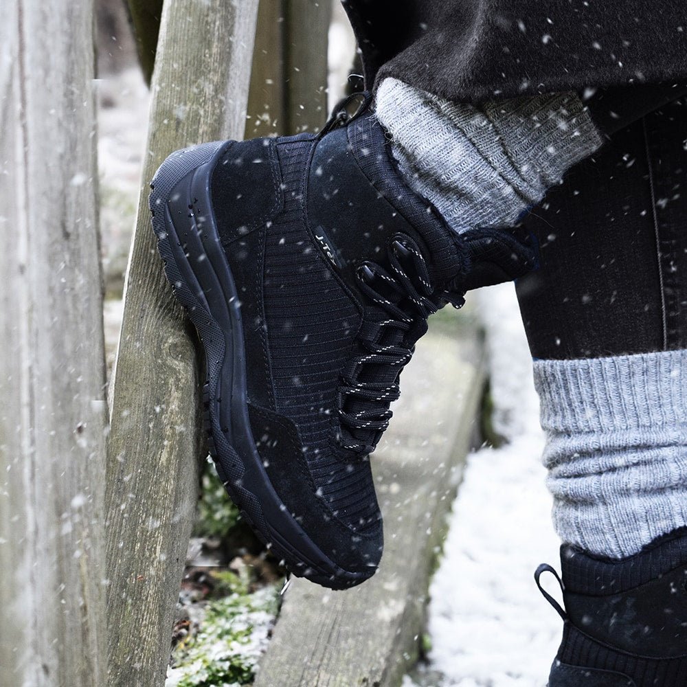 Minfot Polar Dubbskor med J-TEX Svart