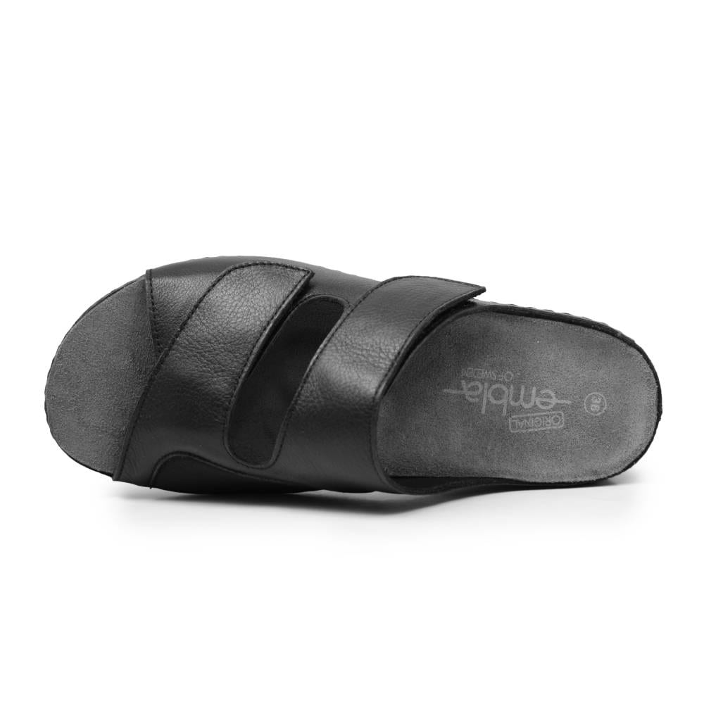 Produktbild 6 - Embla Hälsoskor Sandaler Agnes Ergoflex Elastisk Svart