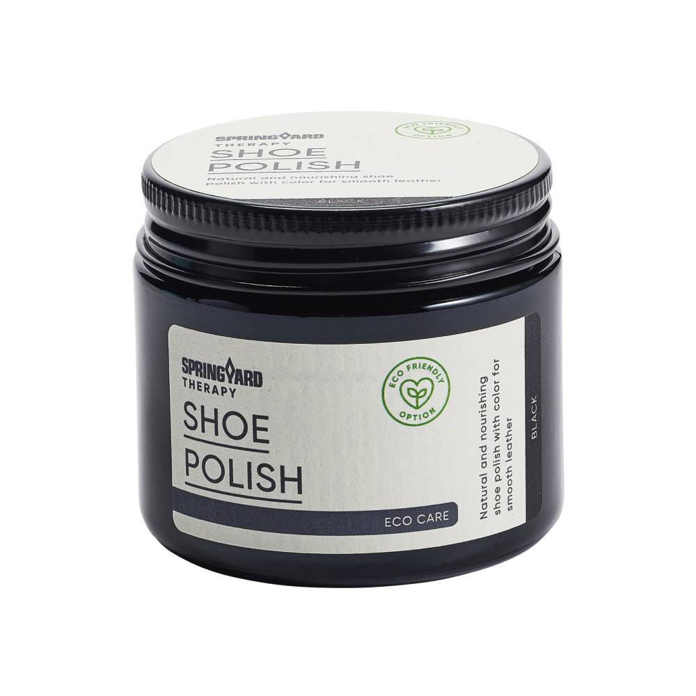 Springyard Shoe Polish Skokräm Läder Svart