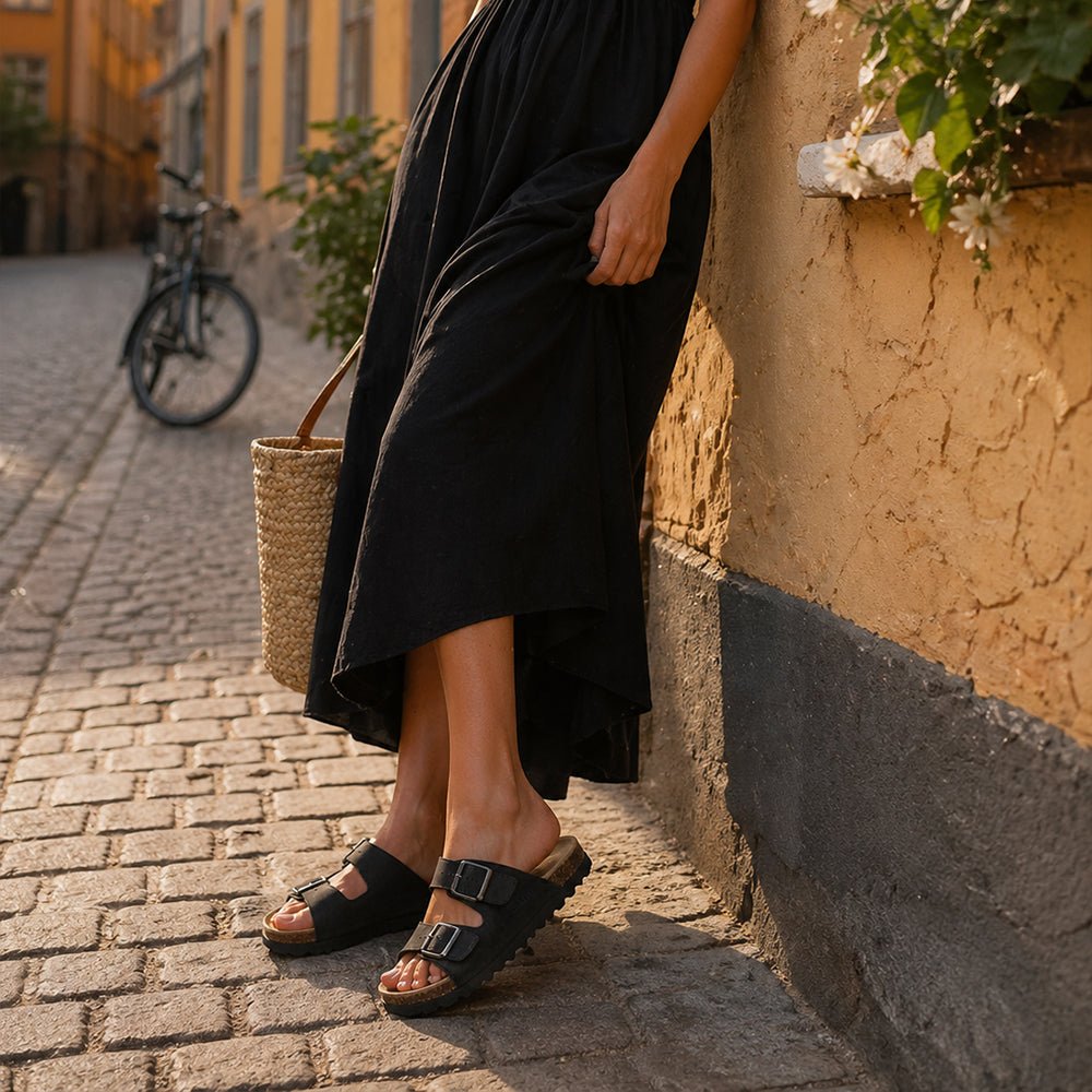 Sköna Marie Damsandal Joline Svart