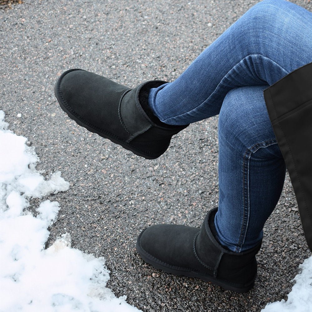 Rugged Gear Boots Fårskinn Classic Black