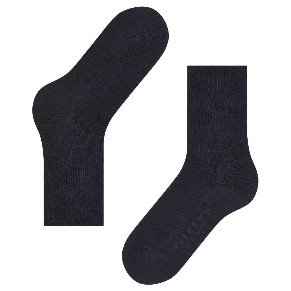 Produktbild 5 - Falke Softmerino Women Socks Dark Navy