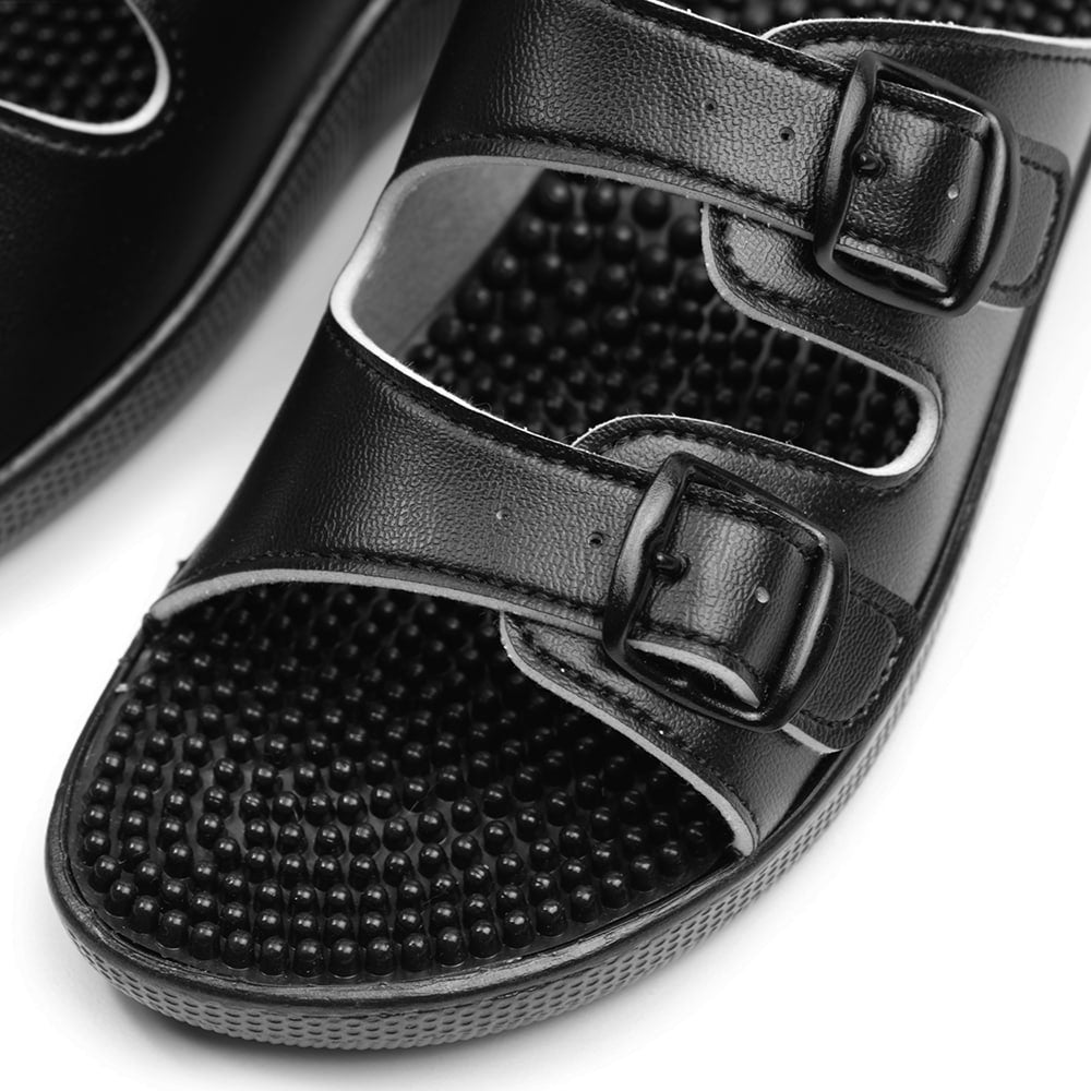 Minfot Massage Sandaler Dam Svart