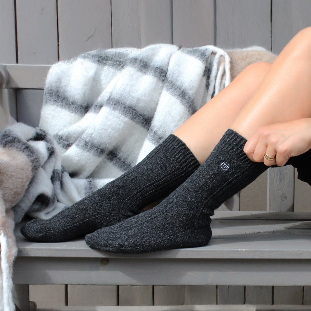 Produktbild 4 - svarta-raggsockar-minfot-dune