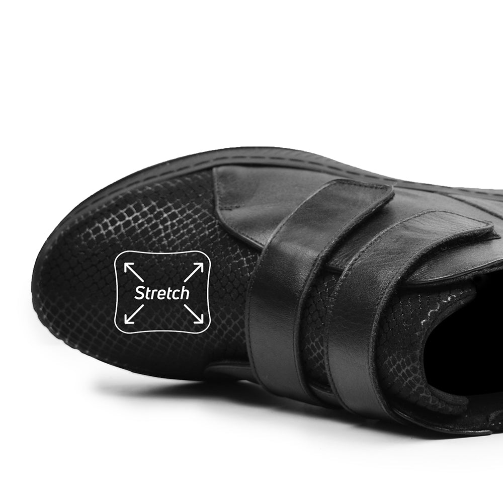 Produktbild 4 - Minfot Hedda Specialsko Stretch Känga Svart Onyx