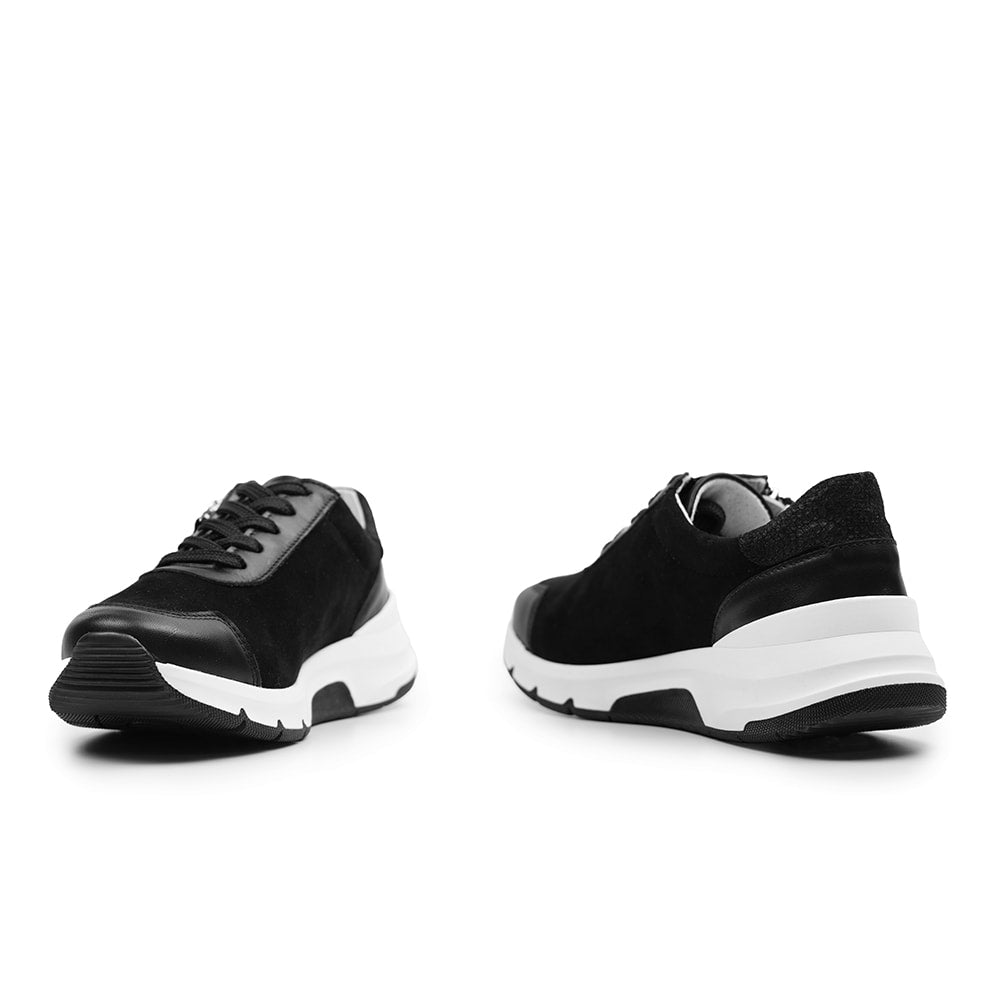 Minfot Sneaker Softrole Lux Stretch Svart