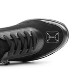 Minfot Vei Sneaker Stretch Nubuck Svart Oxid