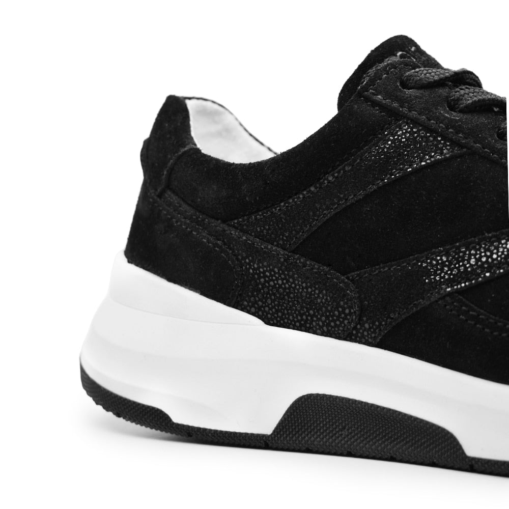 Minfot Sneaker Dam Softrole Pop Svart