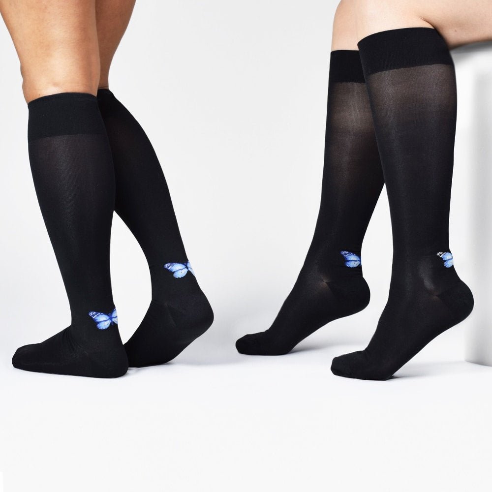 Produktbild 3 - svarta-stodstrumpor-i-nylon