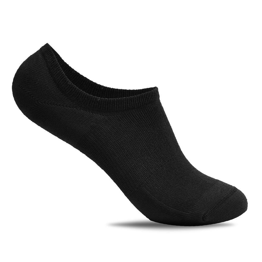 Minfot Ankelstrumpor Bambu Svart 5-pack