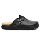 Minfot Mjuk Toffel Soft Svart Skinn