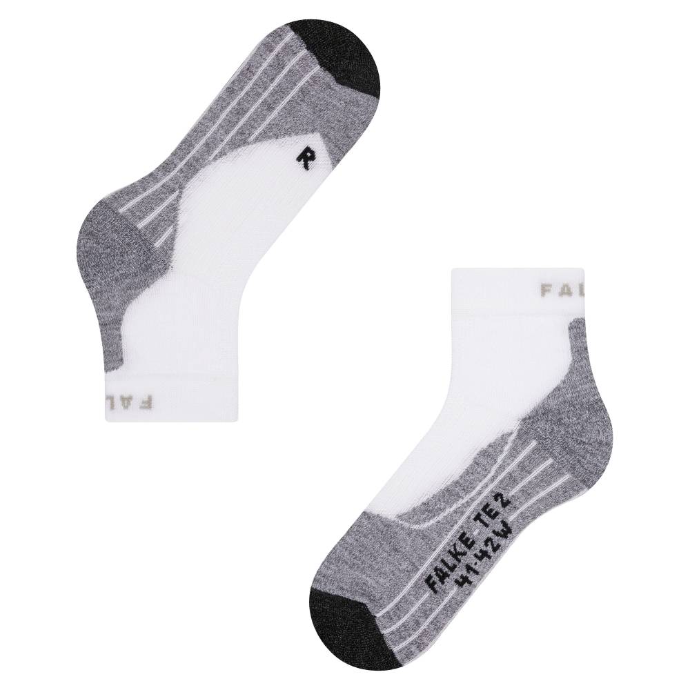 Falke TE2 Tennis Short Women Socks White Mix