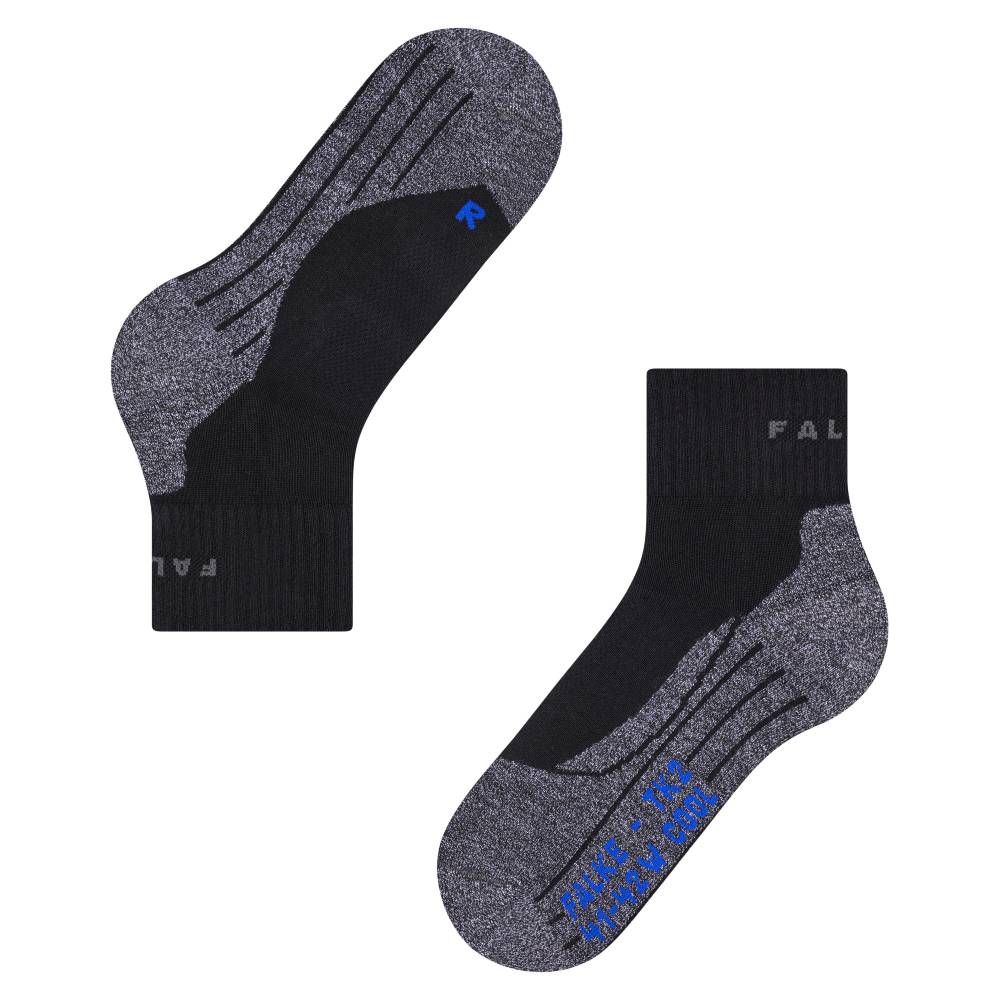 Falke TK2 Short Cool Men Socks Black Mix