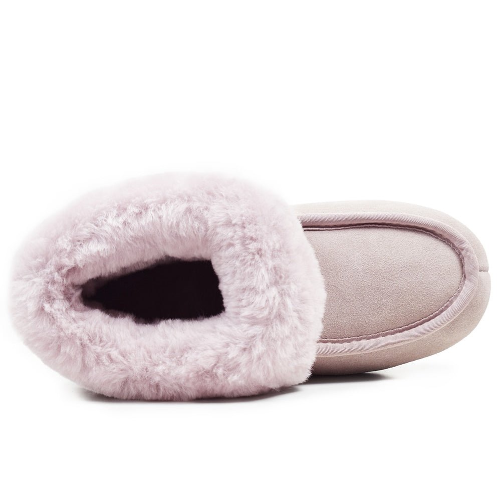 Produktbild 6 - Minfot Fårskinnstofflor Sunne Rosa