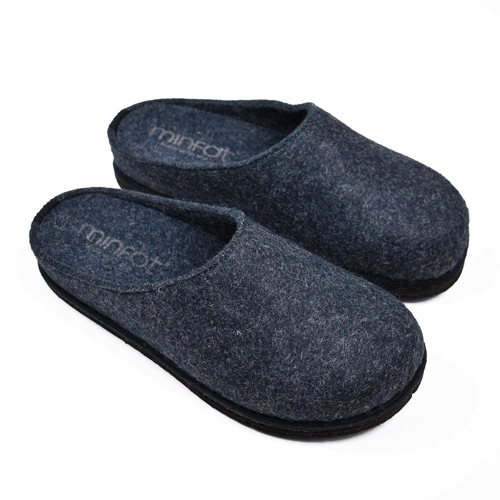 Produktbild 10 - Minfot Tofflor Slip-on Viken Ull Navy