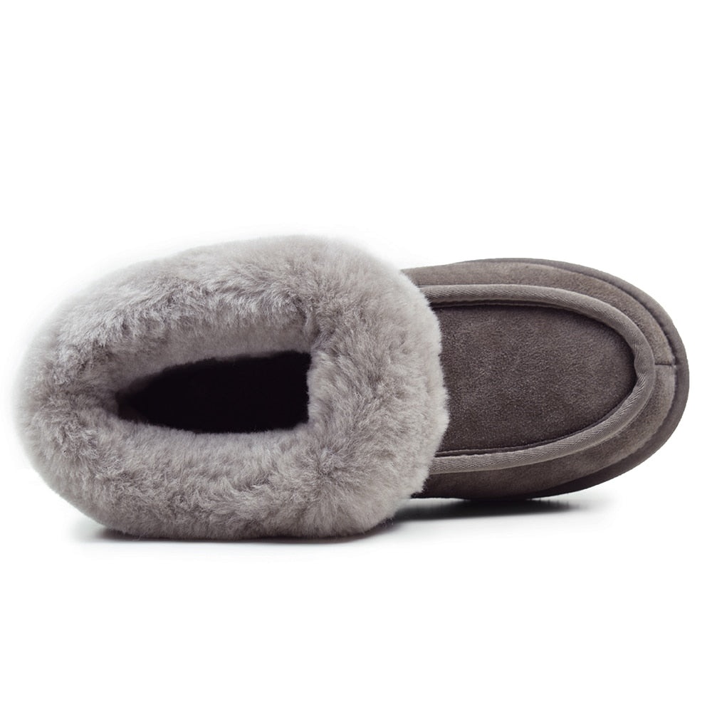 Produktbild 6 - Minfot Fårskinnstofflor Koster med sula Stone