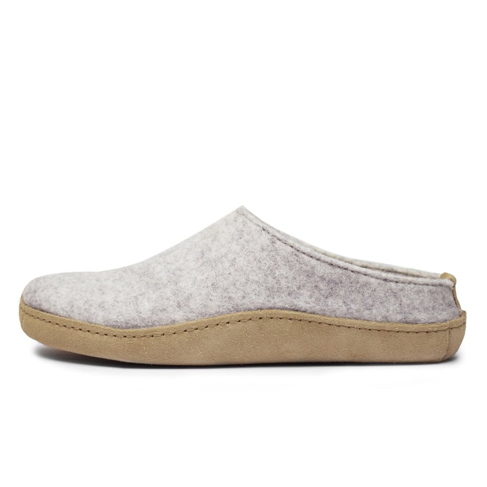 Produktbild 5 - Minfot Ulltofflor Arild Fotbädd Fårskinn Ljusgrå