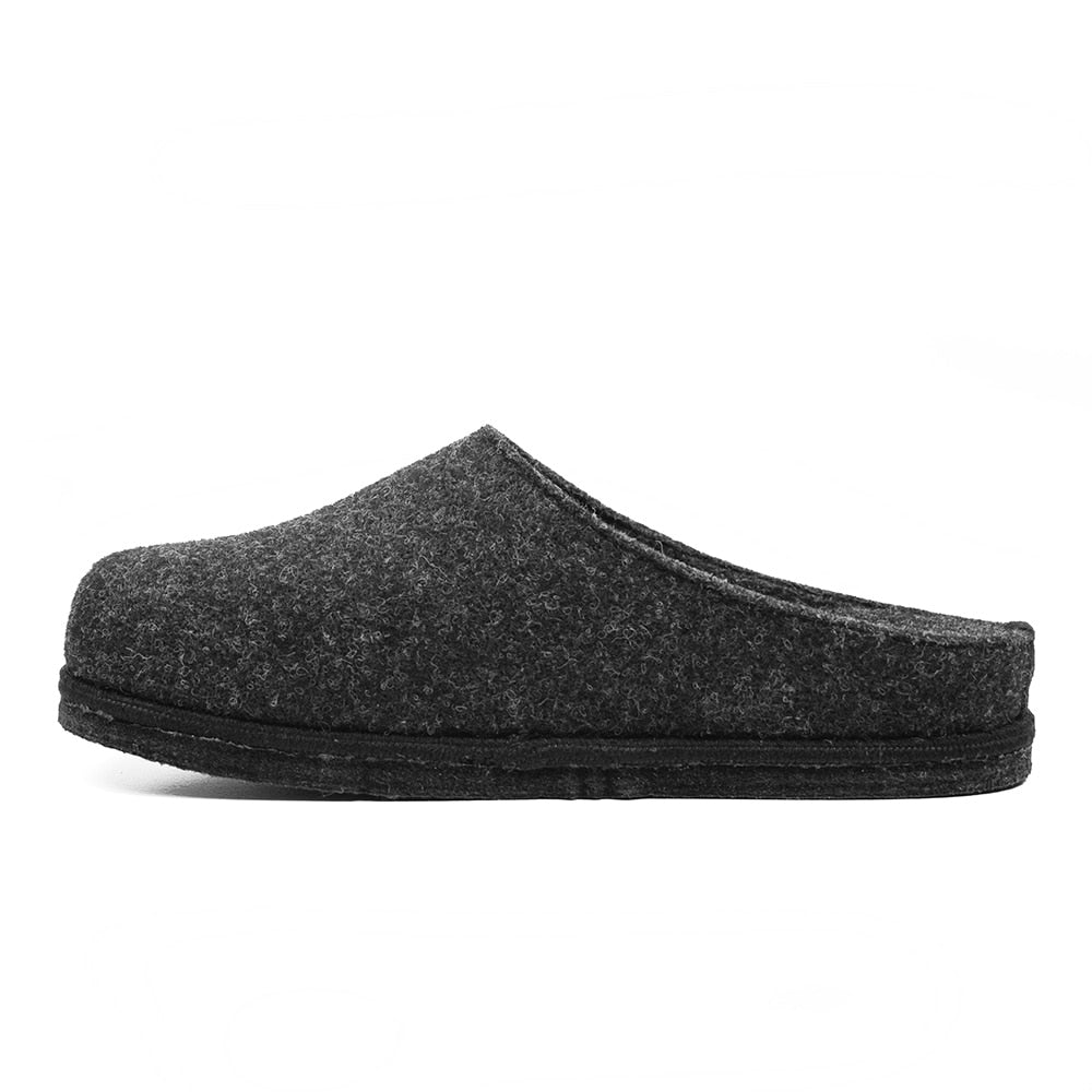 Minfot Tofflor Slip-on Viken Ull Antracit