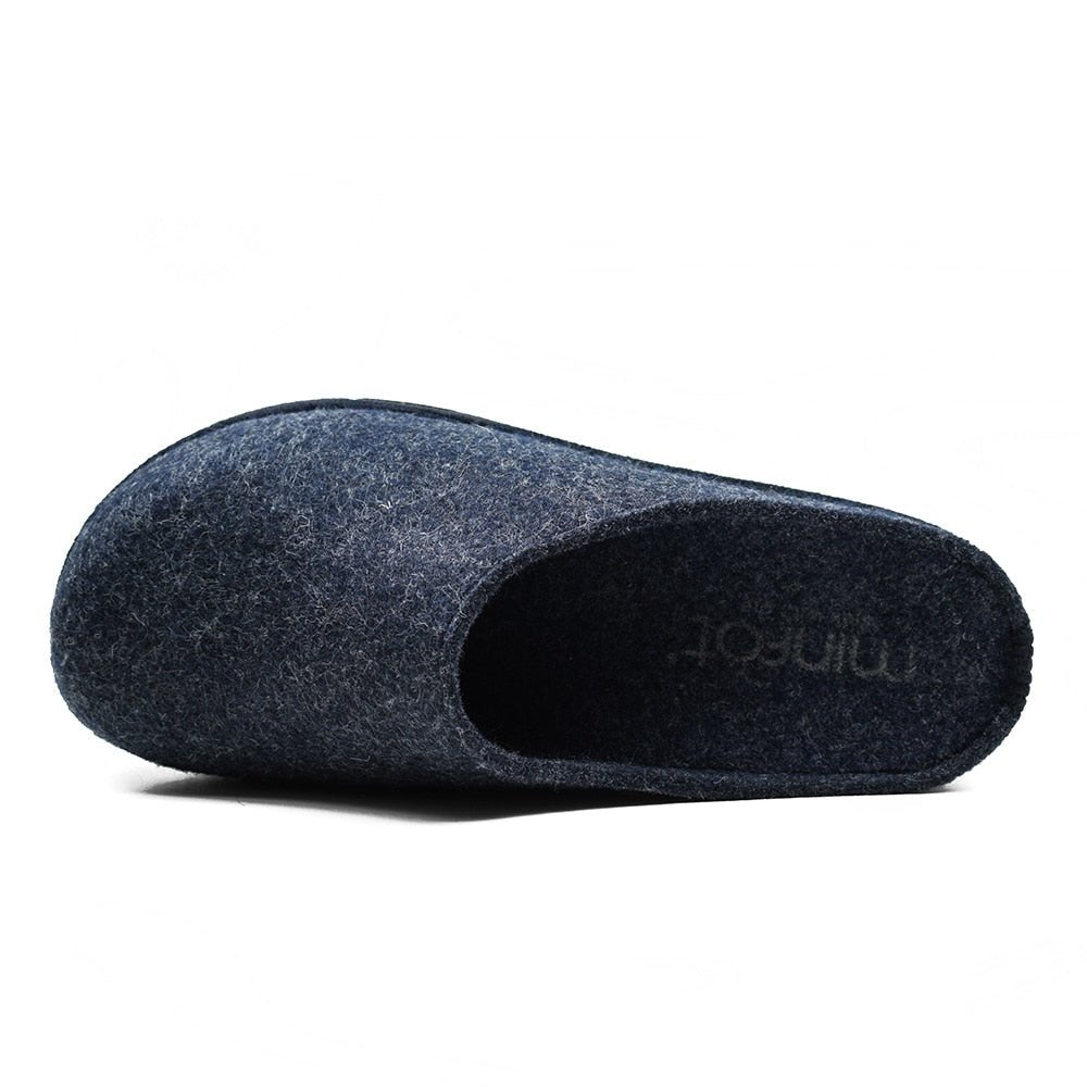 Minfot Tofflor Slip-on Viken Ull Navy