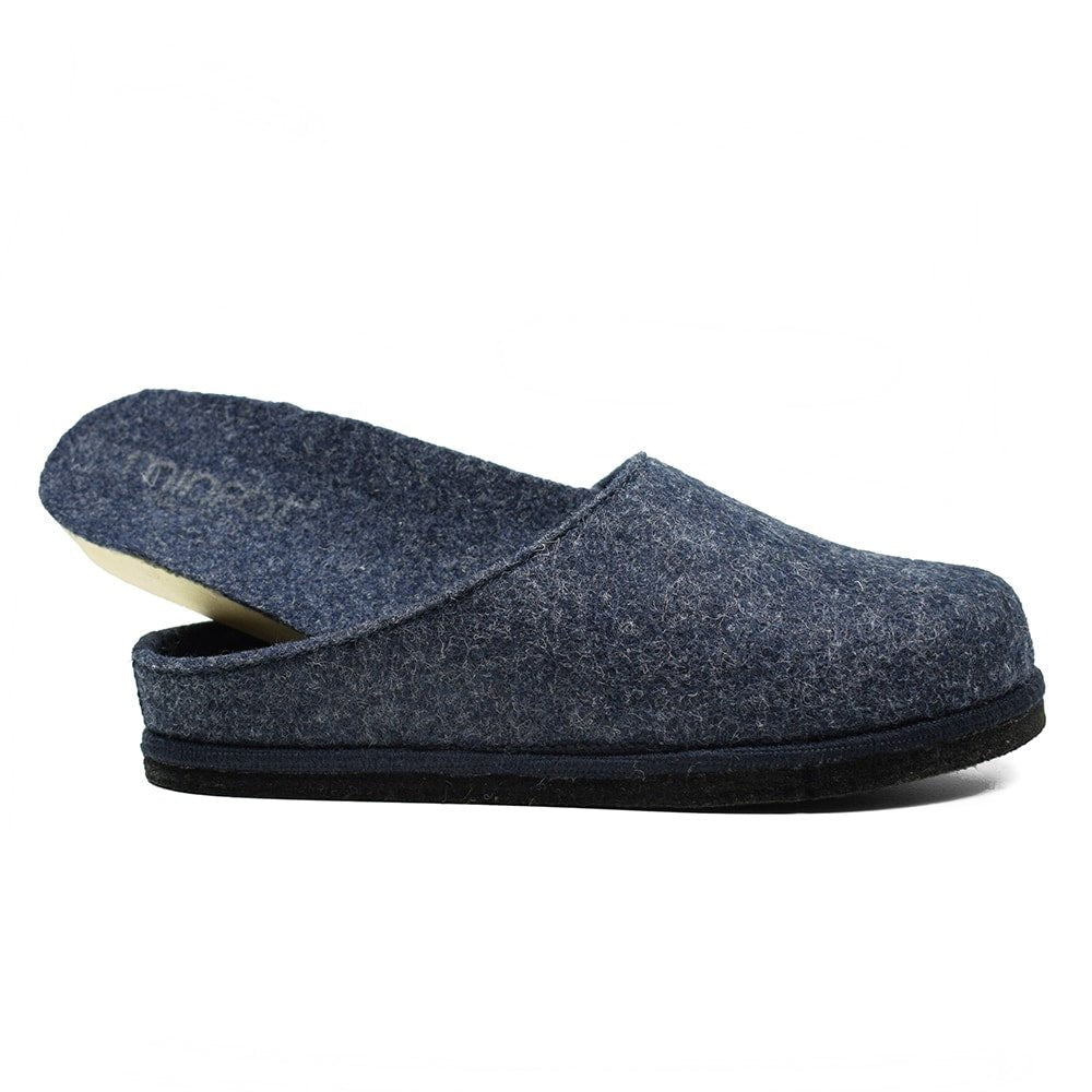 Produktbild 8 - Minfot Tofflor Slip-on Viken Ull Navy