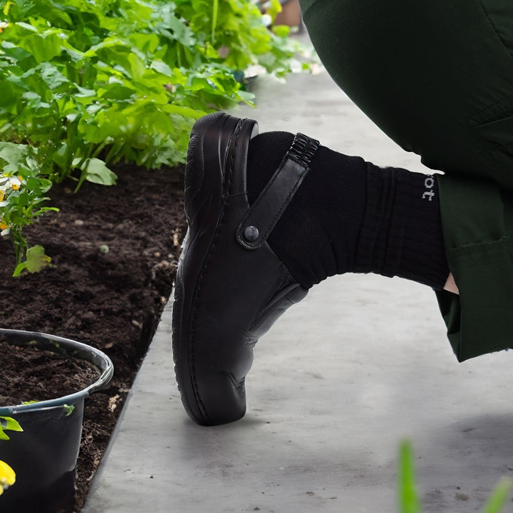 Produktbild 2 - Minfot Arbetsskor Mjuk Toffel Svart