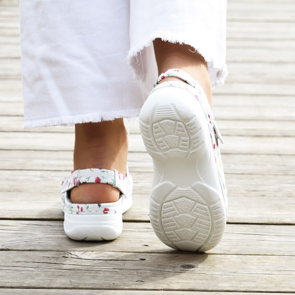 Produktbild 13 - Minfot Arbetsskor Mjuk Toffel Blommig