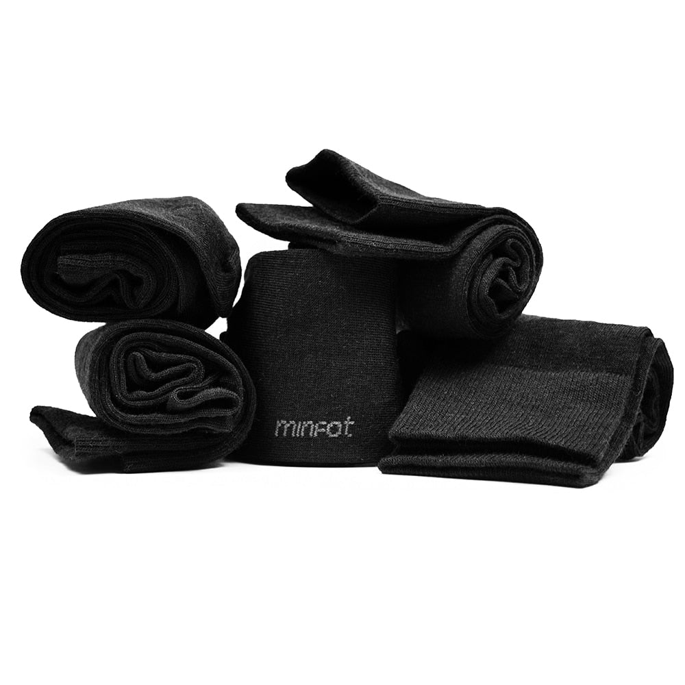 Produktbild 2 - tunna-strumpor-i-merinoull-svarta