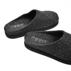Minfot Tofflor Slip-on Viken Ull Antracit