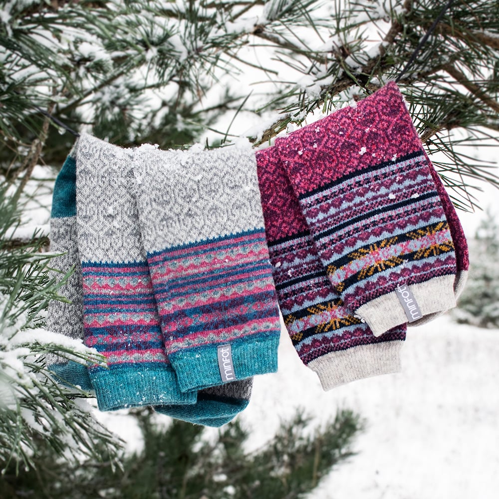 Produktbild 3 - Minfot Ullstrumpor Mys 2-pack