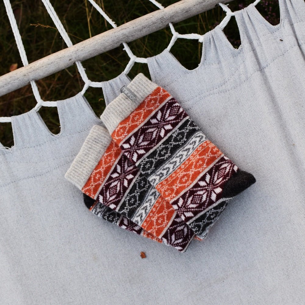 Produktbild 6 - Minfot Ullstrumpor Hytte 2-pack