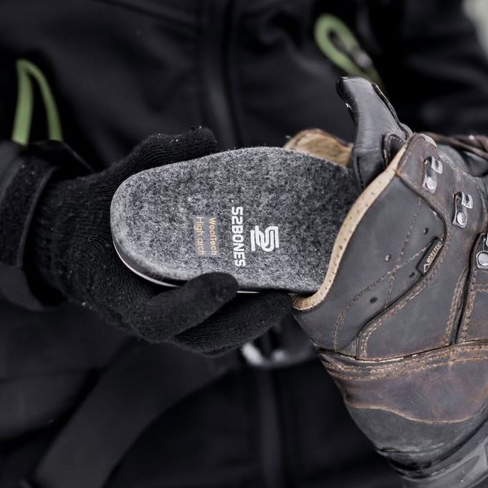 Produktbild 7 - 52BONES WoolTech High Sulor Ull För Högt Fotvalv