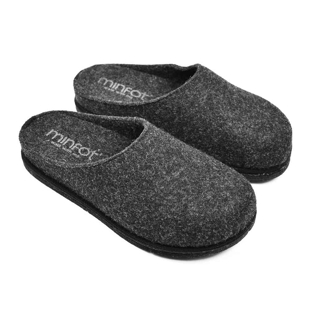 Produktbild 10 - Minfot Tofflor Slip-on Viken Ull Antracit