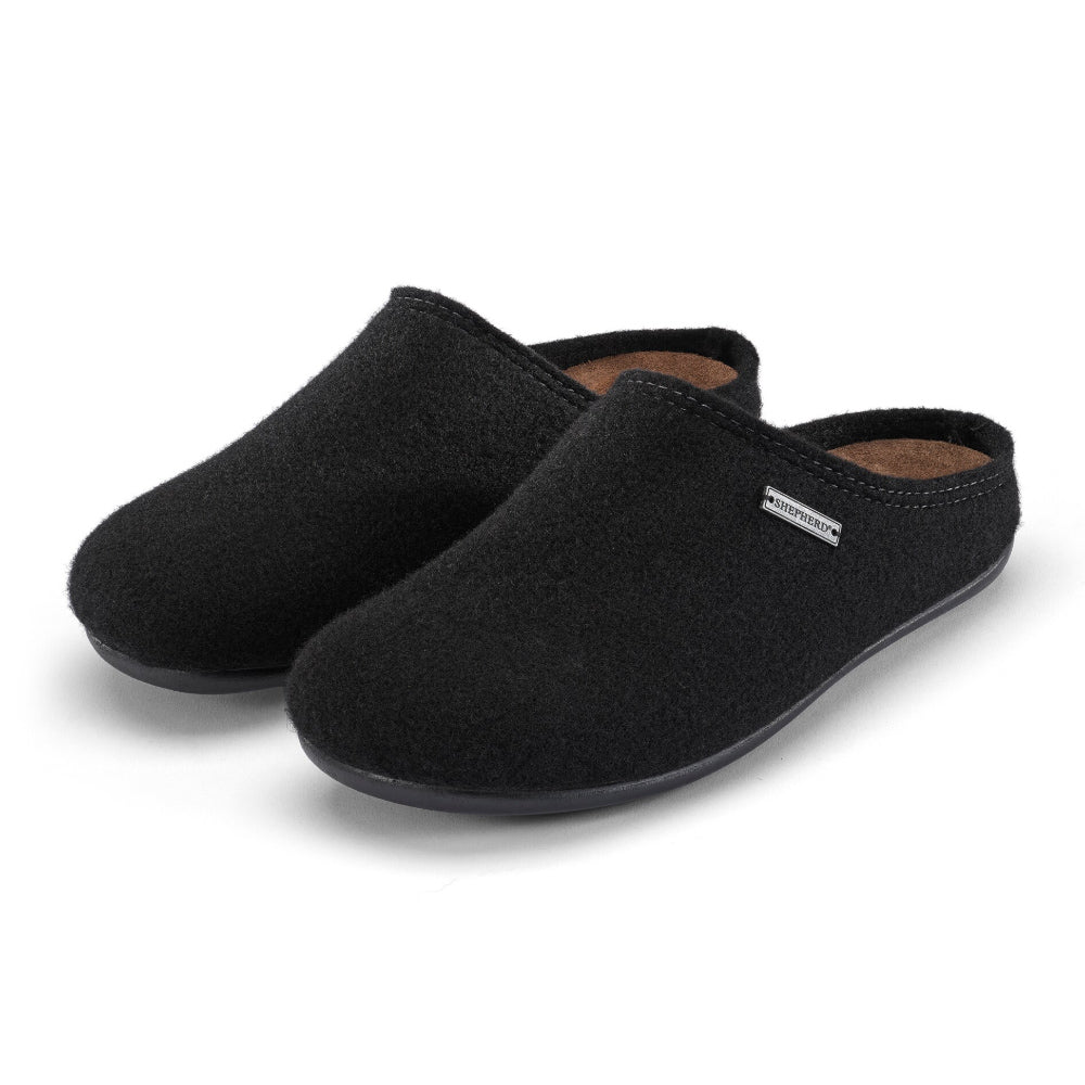 Produktbild 4 - Shepherd Jon Tofflor Ull Herr Svart