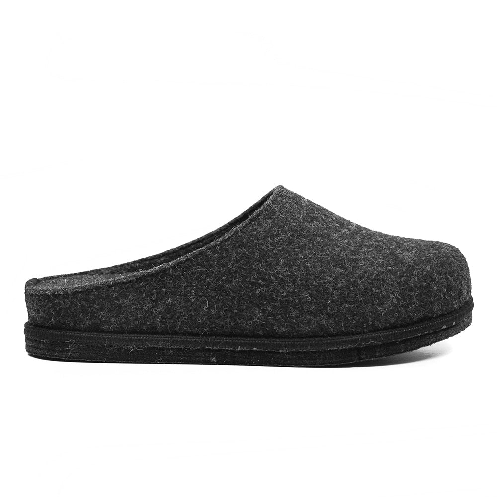 Minfot Tofflor Slip-on Viken Ull Antracit