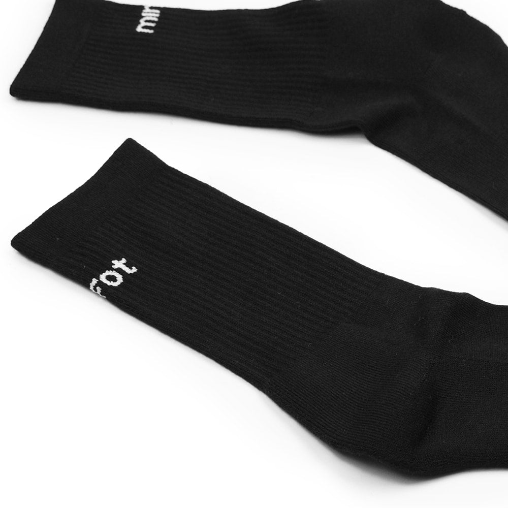 Produktbild 2 - Minfot Vandringsstrumpor Bambu Merinoull Svart 1-pack