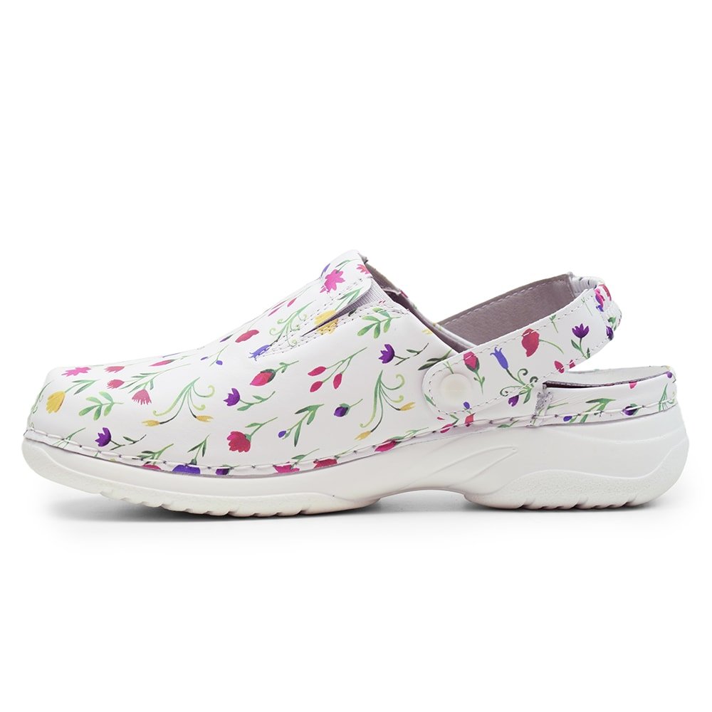 Produktbild 4 - Minfot Arbetsskor Mjuk Toffel Blommig