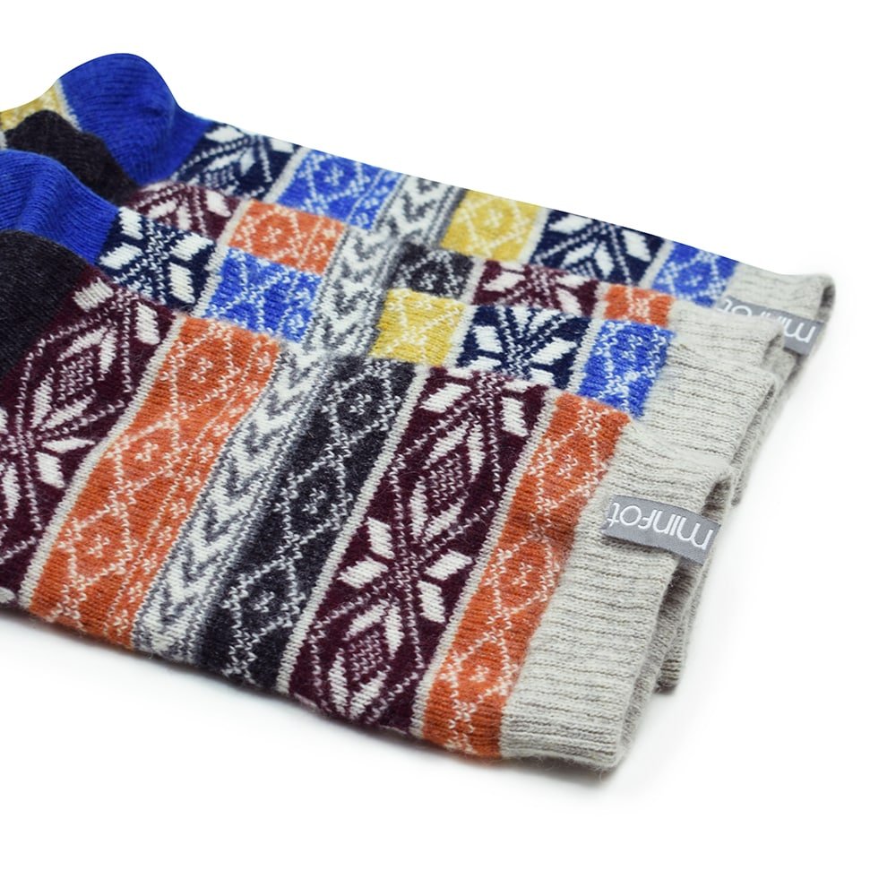 Minfot Ullstrumpor Hytte 2-pack