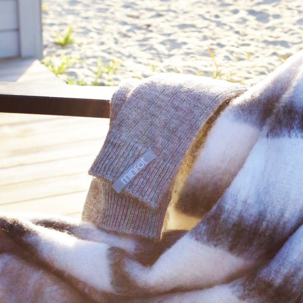 Minfot Raggsockor Alpacka Grå 1-pack