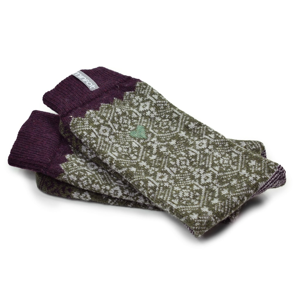 Minfot Ullstrumpor Kärlek 2-pack